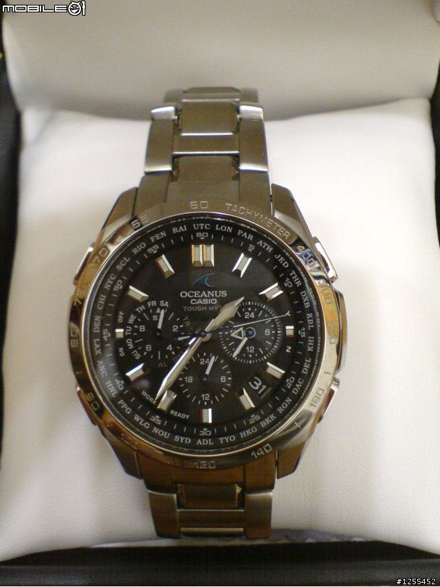 Casio 電波錶 OCEANUS T600TD 開箱文