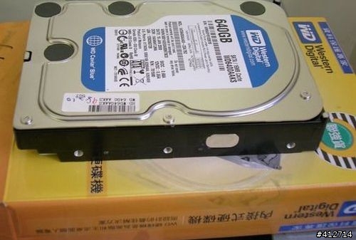 WD 640G AAKS聯強貨沒有貼聯強專用綠色保固貼紙