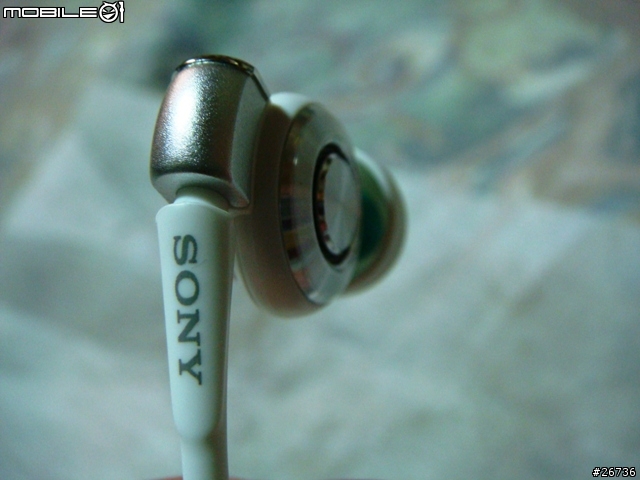 [開箱]充滿樂章的裝飾品~SONY MDR-EX500SL
