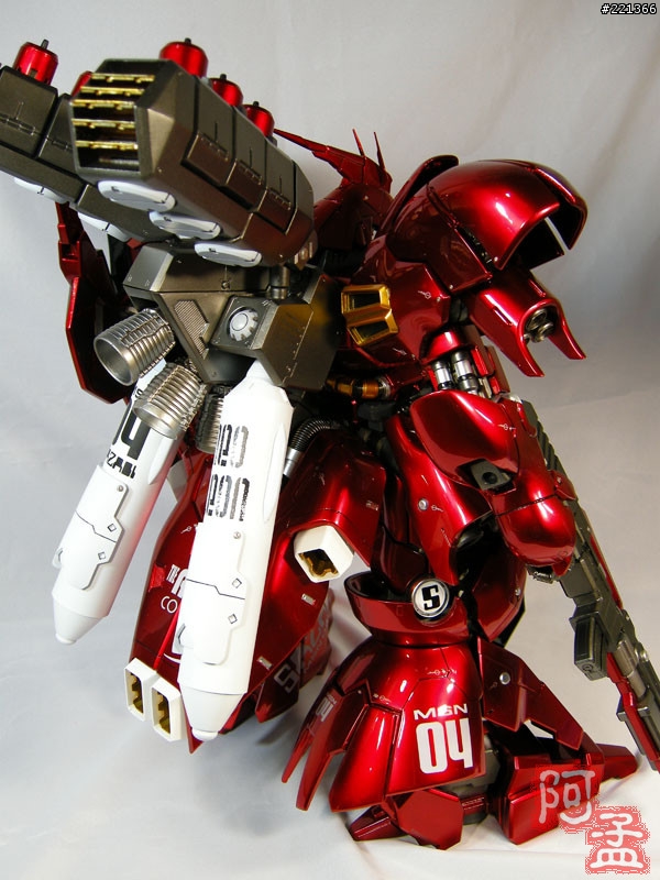 大機器人的浪漫2~G-SYSTEM 1/72 SAZABI~45公分超大沙薩比!!完美的鏡面！！