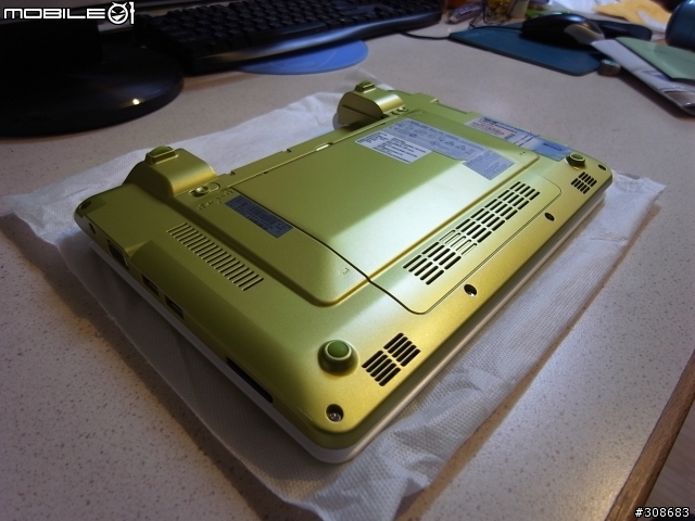 [開箱] 嫩綠Eee PC 1000H