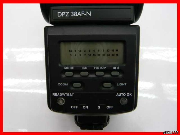驚見EXAKTA DPZ 38AF液晶顯示數位閃光燈