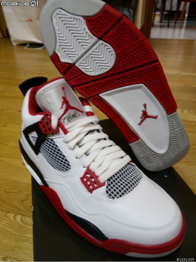 [開箱] Air Jordan 4 Retro "Mars"
