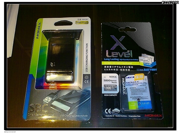 [分享] 不知道該買哪款備用電池嗎?推薦Momax 5800 高容量電池