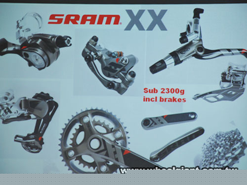 SRAM - XX 第一套 2X10變速