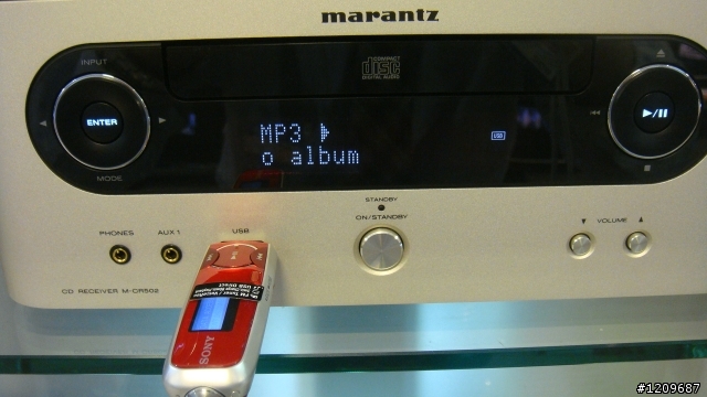 震憾人心的綜合主機Marantz M-CR502