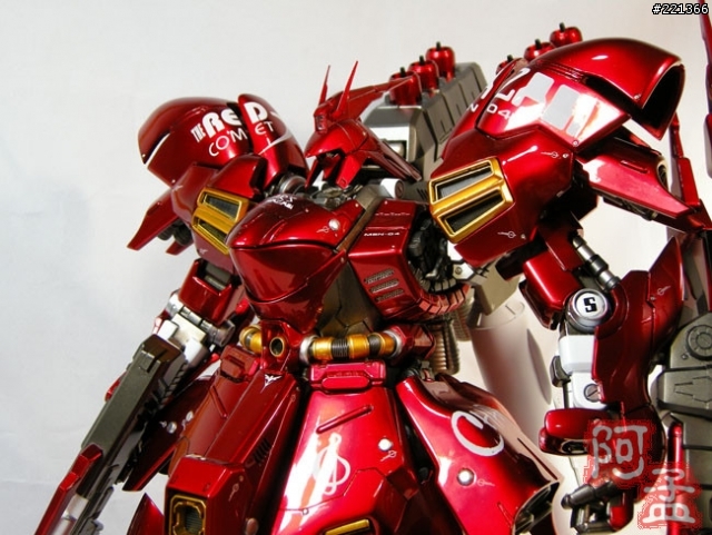 大機器人的浪漫2~G-SYSTEM 1/72 SAZABI~45公分超大沙薩比!!完美的鏡面！！