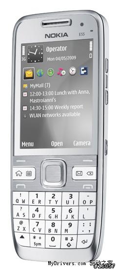 NOKIA-諾基亞E55發佈 超薄機身SureType鍵盤