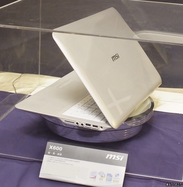 MSI X320和X600亮相