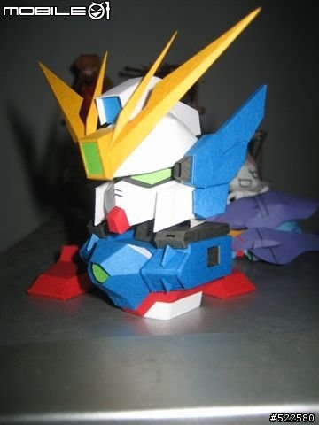 SD Gundam 飛翼零式特式版 (紙模型 Paper Craft ) 任務完成
