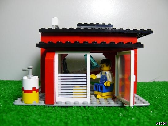 (LEGO)1980年代的古董樂高 Part2 汽車 維修場