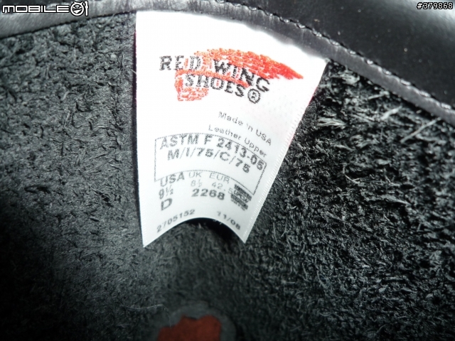 [分享]  RedWing 產品又來了~~ RW 2268  重機靴 開箱發表