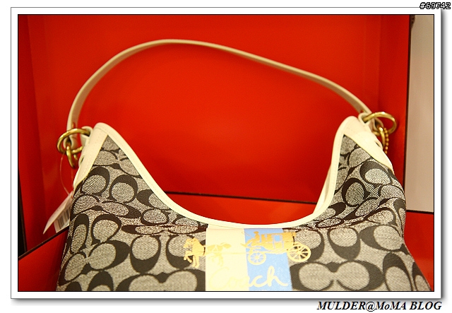 [MoMo桑分享] COACH HERITAGE STRIPE 女性兩用側肩包
