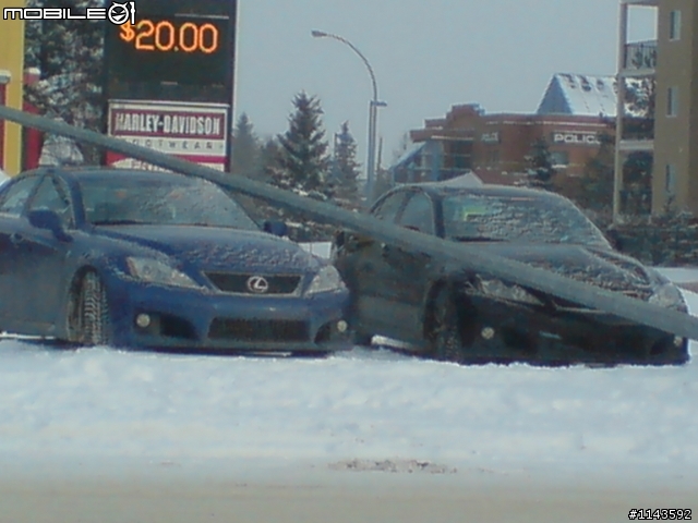 2/25日的車禍...兩台IS-F被電線桿壓到