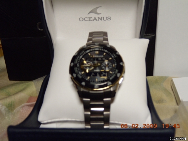 OCEANUS OCW-T400TG-1ADF不專業開箱文