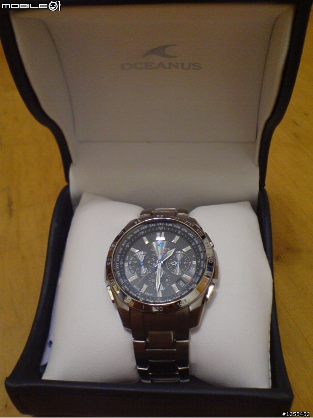 Casio 電波錶 OCEANUS T600TD 開箱文