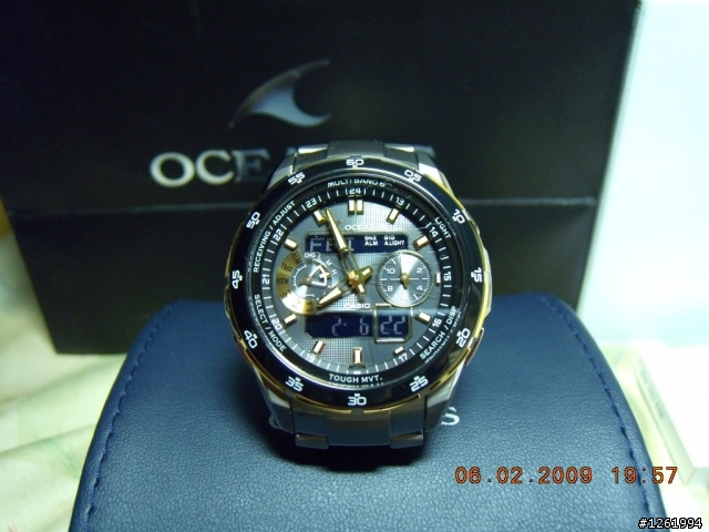 OCEANUS OCW-T400TG-1ADF不專業開箱文