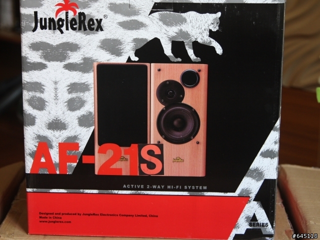 [開箱] 電腦用的喇叭 JungleRex AF21S + AS21