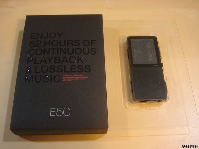 [開箱]iRiver E50