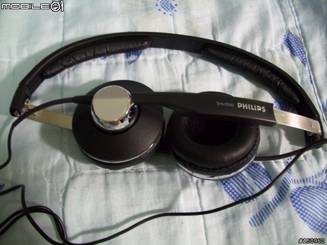 [開箱]時尚超值便攜式小耳罩PHILIPS SHL9500