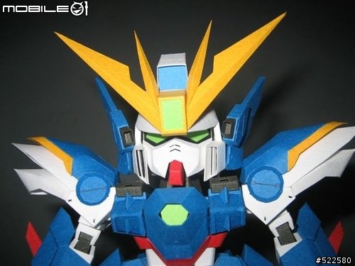 SD Gundam 飛翼零式特式版 (紙模型 Paper Craft ) 任務完成