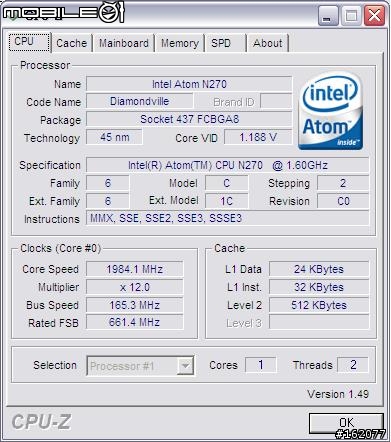 U100 + WD5000BEVT + Kingston2G 超頻穩定大成功