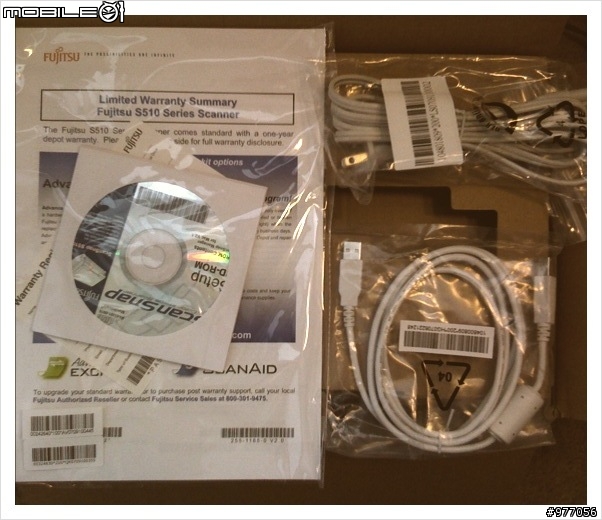 [開箱] Fujitsu ScanSnap S510M (圖多)