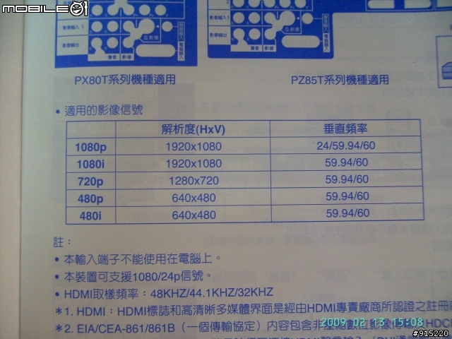 [開箱文]Panasonic 42PZ85T 電漿電視