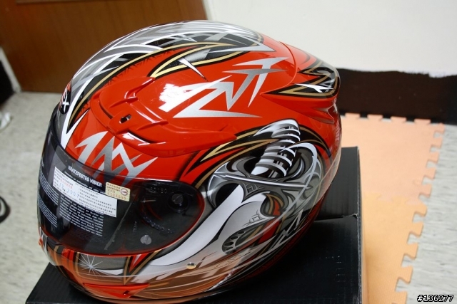 [開箱] APEX TA-2720(紅/銀 彎刀彩繪圖騰)