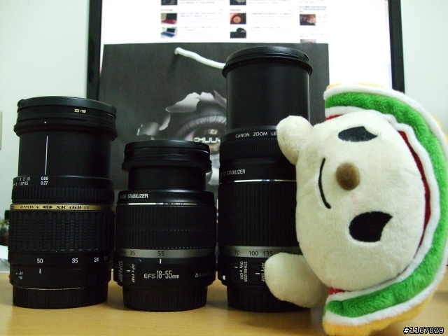 〔第一次不專業開箱文〕TAMRON A16  for  Canon  450D