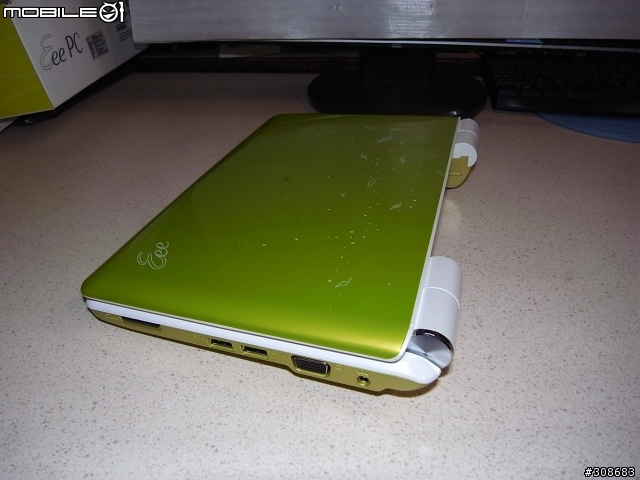 [開箱] 嫩綠Eee PC 1000H