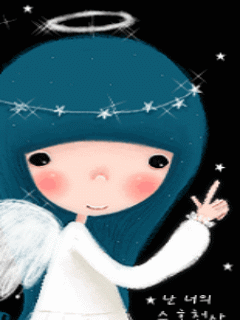 240*320韓國插畫家Echi動態桌布