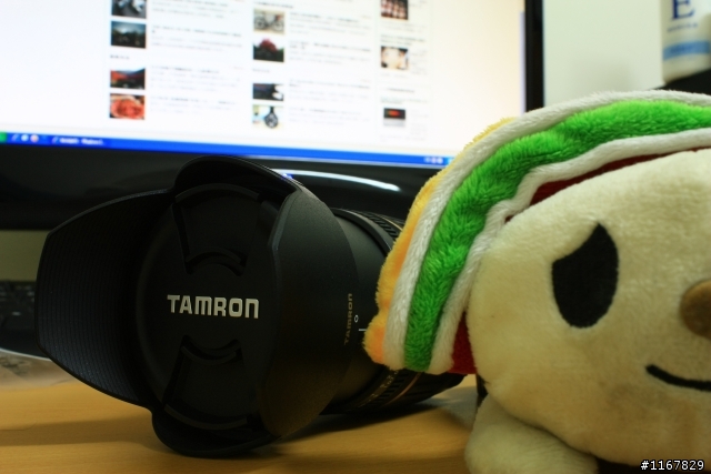 〔第一次不專業開箱文〕TAMRON A16  for  Canon  450D