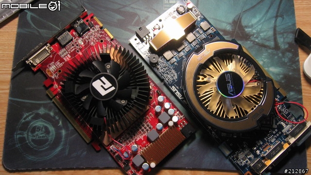 ASUS 9800GT Top vs. PowerColor HD 4830 四千價位交手