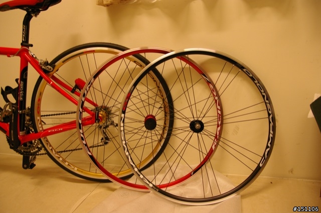 [分享]九速福利！！tiagra直上Campagnolo Khamsin輪組