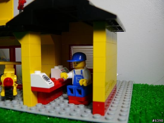 (LEGO)1980年代的古董樂高 Part1 摩托車維修展示場