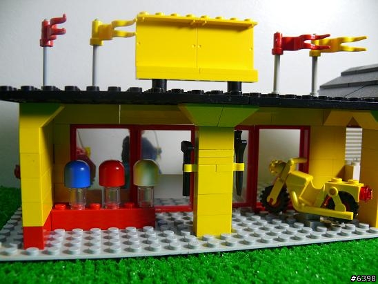 (LEGO)1980年代的古董樂高 Part1 摩托車維修展示場
