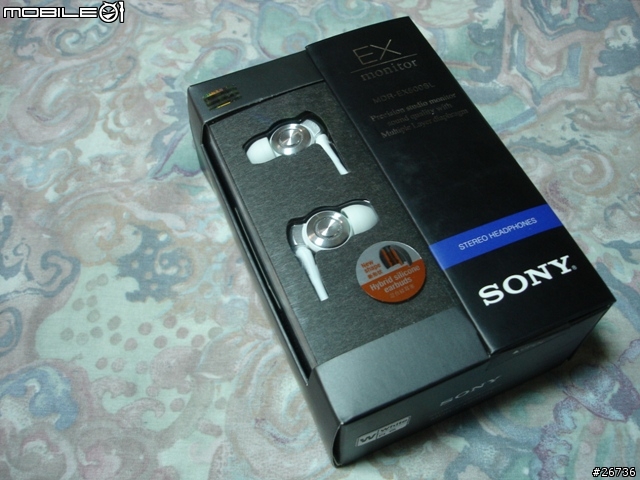 [開箱]充滿樂章的裝飾品~SONY MDR-EX500SL
