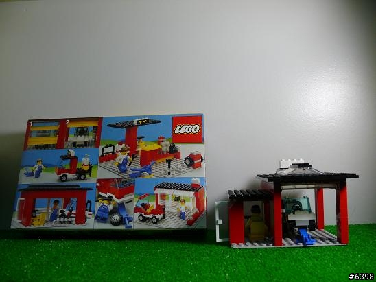 (LEGO)1980年代的古董樂高 Part2 汽車 維修場