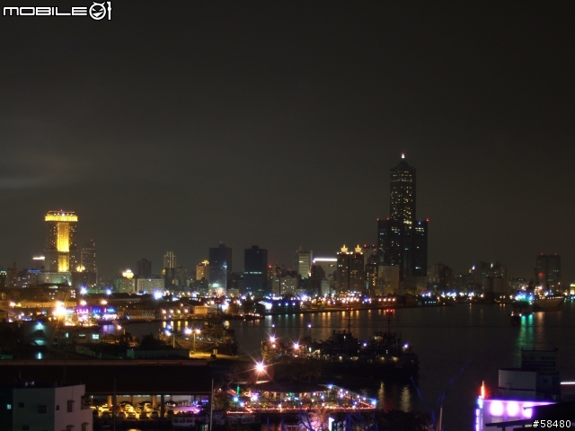 小弟的愛機 Fujifilm F11 拍攝 西子灣的傍晚和夜景