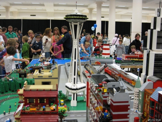 西雅圖 Lego 自創樂高大展 300+多圖