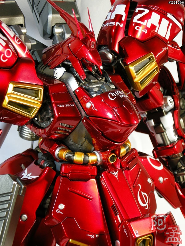 大機器人的浪漫2~G-SYSTEM 1/72 SAZABI~45公分超大沙薩比!!完美的鏡面！！