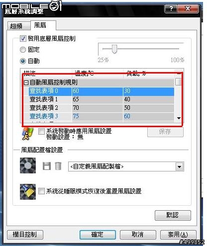 rivatuner風扇轉速值如何更改??