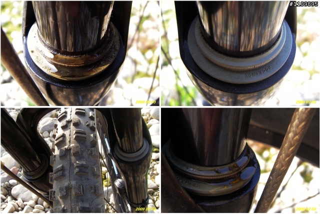 Rock Shox前叉漏油的問題 air Judy SL