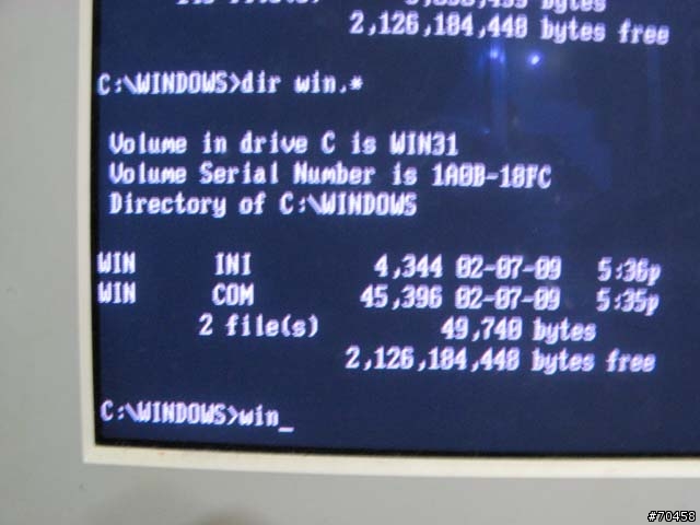 [惡搞]i7 920@ASUS P6T Deluxe install DOS 6.22 + Windows 3.1