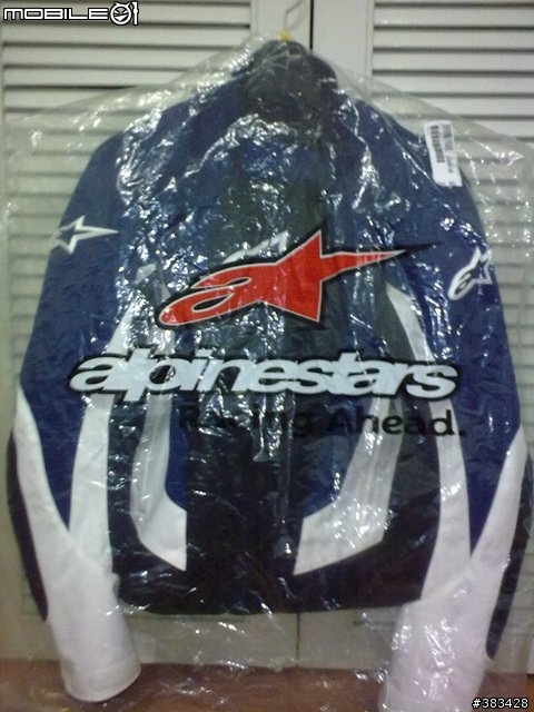 09年ALPINESTARS T-RC-1(BLUE)-開塑膠袋文