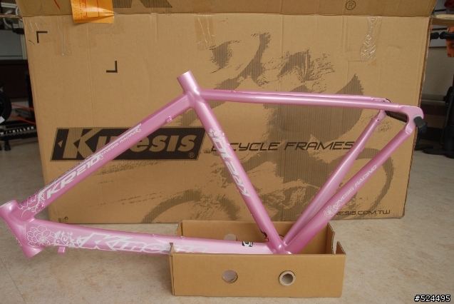 謹獻給辛苦的、親愛的女王~KINESIS KR-210L~20090224 PINK LADY開箱囉~