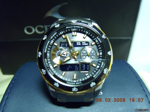 OCEANUS OCW-T400TG-1ADF不專業開箱文