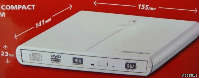 [開箱] Buffalo DVSM-P58U2/BW 外接燒錄機 （Mac可用）