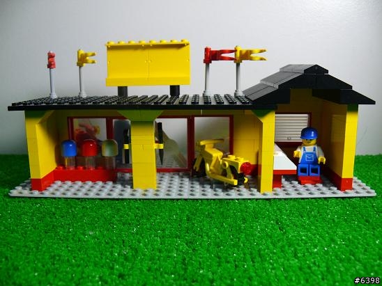 (LEGO)1980年代的古董樂高 Part1 摩托車維修展示場